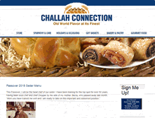 Tablet Screenshot of blog.challahconnection.com